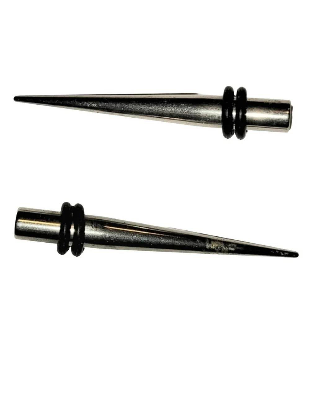 2G (6mm) Surgical Steel Ear Stretching Kit Tapers Plugs Gauges